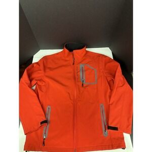 Solaris Ski‎ Jacket Mens Red Black Full Zip Coat Lrg See Pictures For Conditions